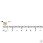 Clover Motif Diamond Stud Earrings 70869 - Image 5