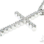 Diamond Cross Necklace With Cable Chain Set 65315 - Image 4