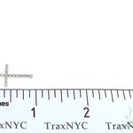 Diamond Cross Necklace With Cable Chain Set 65315 - Image 7