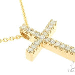 Diamond Cross Necklace Set 65878 - Image 2