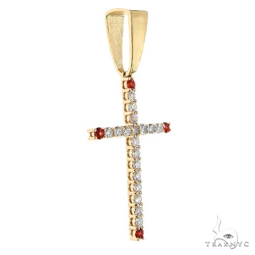 Diamond Cross Pendant 68732 - Image 2