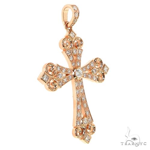 Diamond Cross Pendant 68866 - Image 2