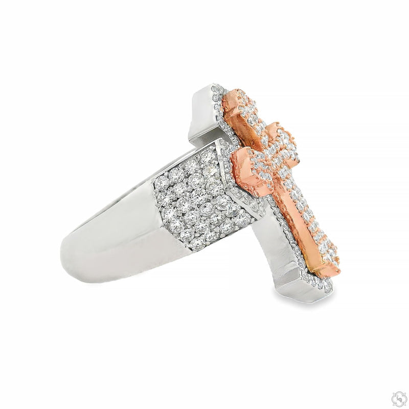 Diamond Cross Ring 70854 - Image 3
