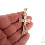 Diamond Cross with a Center Stone 64155 - Image 7
