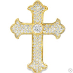 Diamond Crown Cross Pendant 70723 - Image 5