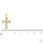 Diamond Crown Cross Pendant 70723 - Image 6