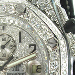 Diamond Dial Audemars Piguet Royal Oak Offshore Diamond Watch 31018 - Image 5