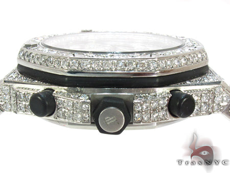 Diamond Dial Audemars Piguet Royal Oak Offshore Diamond Watch 31018 - Image 6