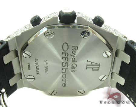 Diamond Dial Audemars Piguet Royal Oak Offshore Diamond Watch 31018 - Image 8