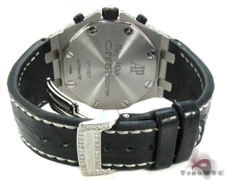 Diamond Dial Audemars Piguet Royal Oak Offshore Diamond Watch 31018 - Image 9