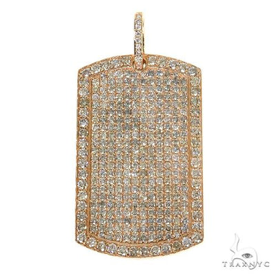 Diamond Dog Tag Pendant 67991 - Image 1
