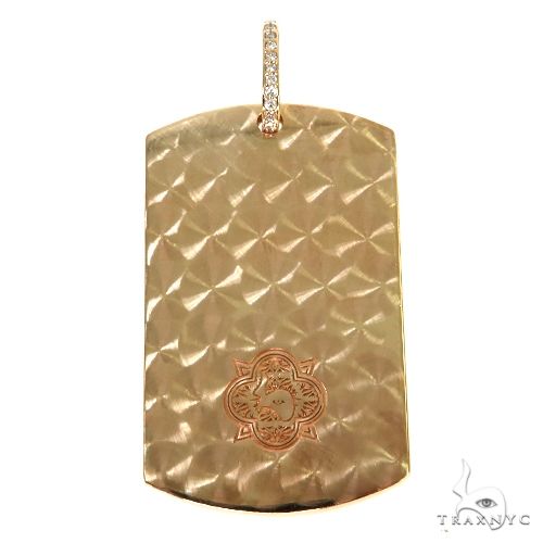 Diamond Dog Tag Pendant 67991 - Image 4