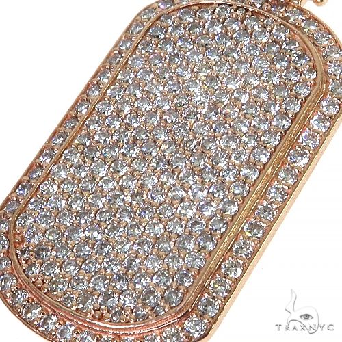 Diamond Dog Tag Pendant 68279 - Image 3