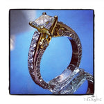 Diamond Engagement Eternity Ring 39611 - Image 3