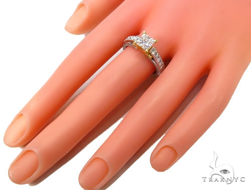 Diamond Engagement Eternity Ring 39611 - Image 10