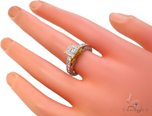 Diamond Engagement Eternity Ring 39611 - Image 9