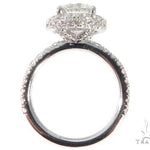 Diamond Engagement Halo Rings Set 64004 - Image 10