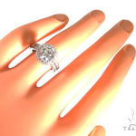 Diamond Engagement Halo Rings Set 64004 - Image 15