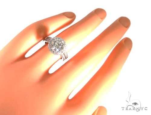 Diamond Engagement Halo Rings Set 64004 - Image 15
