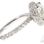 Diamond Engagement Halo Rings Set 64004 - Image 7