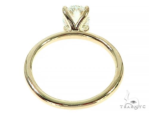 Oval Shape Diamond Engagement Ring 65744 - Image 5