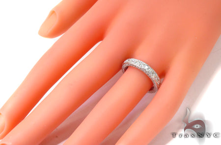Diamond Eternity Round Cut Band 32041 - Image 8
