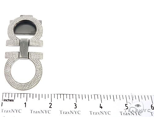 Diamond Ferragamo Belt Buckle 65041 - Image 10