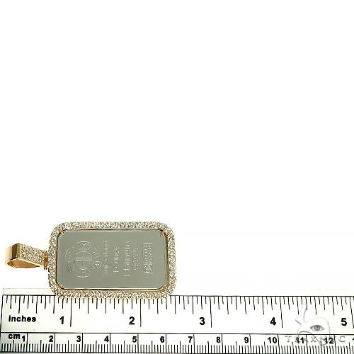 Diamond Frame 1 Ounce Platinum 999,5 Switzerland Bar 66412 - Image 6