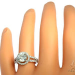 Diamond Halo Engagement Ring 64489 - Image 6