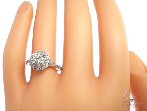 Diamond Halo Ring 64197 - Image 7
