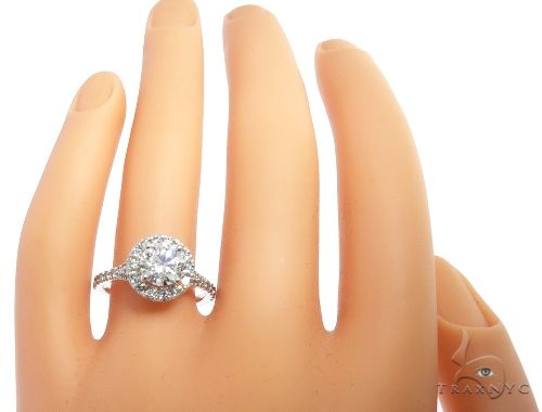 Diamond Halo Ring 64197 - Image 8
