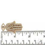 Diamond Hamsa Pendant 68187 - Image 6