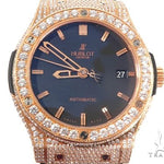 Diamond Hublot Watch Classic Fusion with Rubber Band 64054 - Image 1