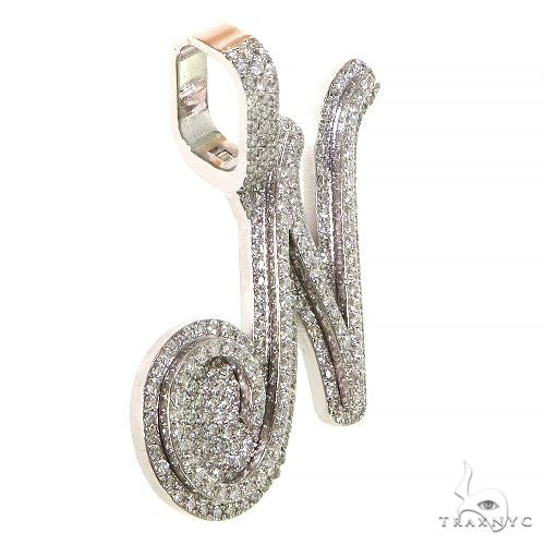 Diamond Initial Pendant 68550 - Image 2