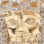 Diamond Jesus Head Pendant 36469 - Image 2