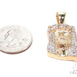 Diamond Jesus Head Pendant 36469 - Image 6