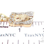 Diamond Jesus Head Pendant 36469 - Image 7