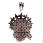Diamond Jesus Pendant 33422 - Image 4