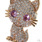 Diamond Kitty Pendant 70046 - Image 3