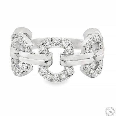 Diamond Link Ring 70766 - Image 1