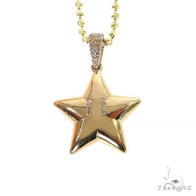 Diamond Mario Star Pendant Set 68540 - Image 1