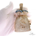 Diamond Money Bag Treasure Pendant 69568 - Image 8