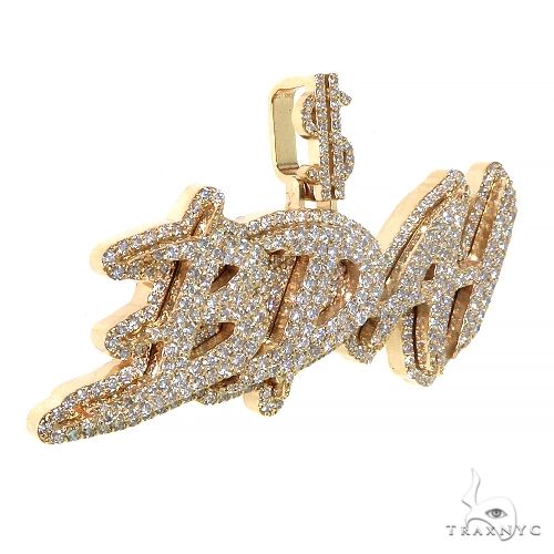 Diamond Name Pendant 68551 - Image 2