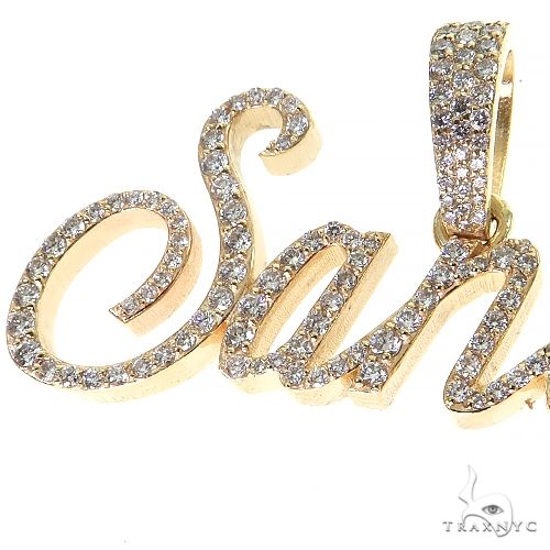 Diamond Name Pendant 69119 - Image 4