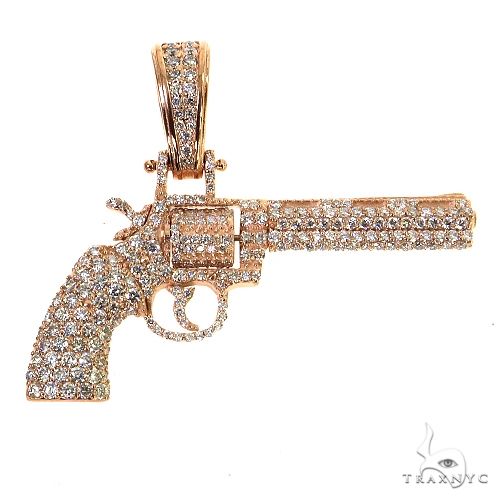 Diamond Revolver Pendant 68878 - Image 1