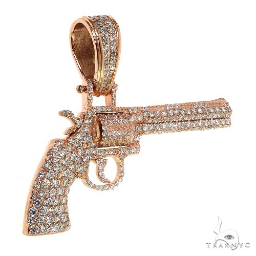 Diamond Revolver Pendant 68878 - Image 2