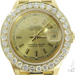 Diamond Rolex Datejust Lady Yellow Gold Watch 56565 - Image 1