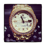 Diamond Rolex Day-Date Masterpiece 18K Gold Watch 36603 - Image 3