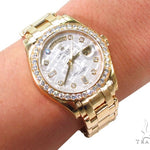 Diamond Rolex Day-Date Masterpiece 18K Gold Watch 36603 - Image 14