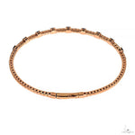 Diamond Sapphire Bangle Bracelet 70022 - Image 3